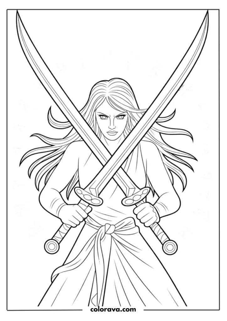 Kpop Demon Hunters coloring pages