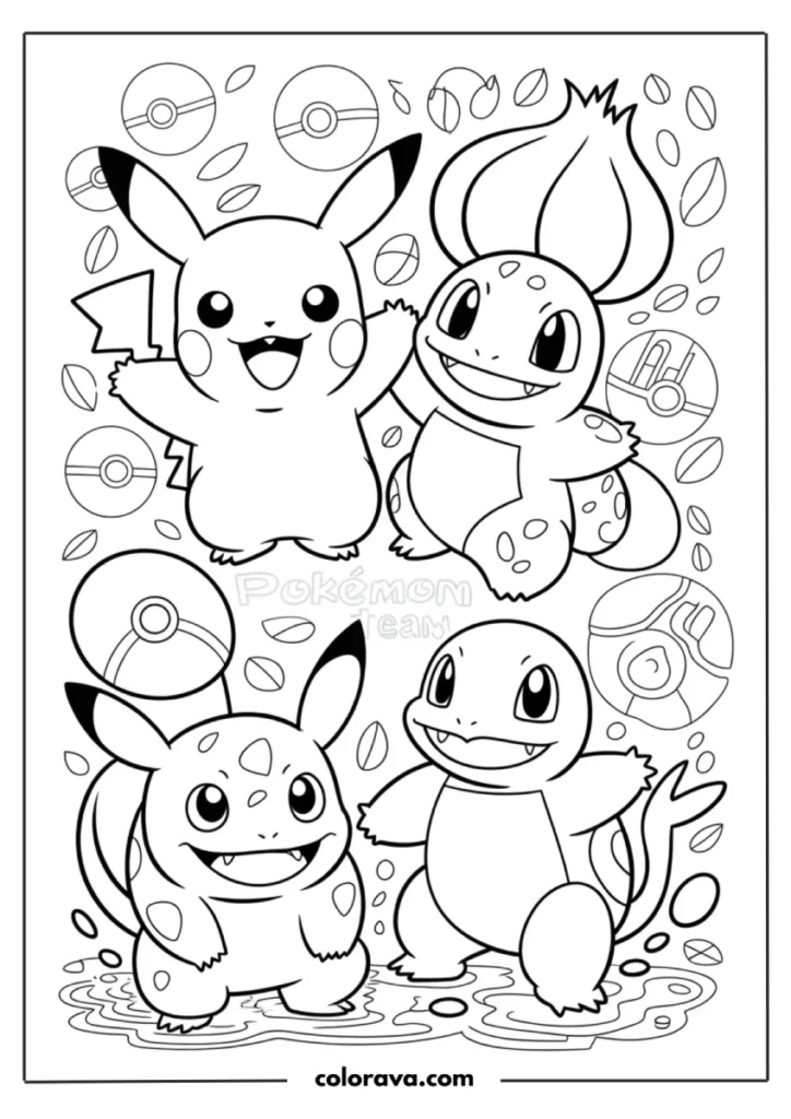 Pokemon Coloring Pages