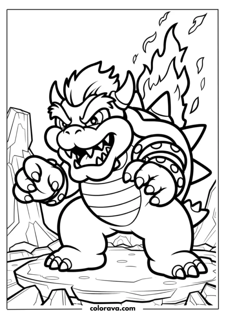 Mario Coloring Pages