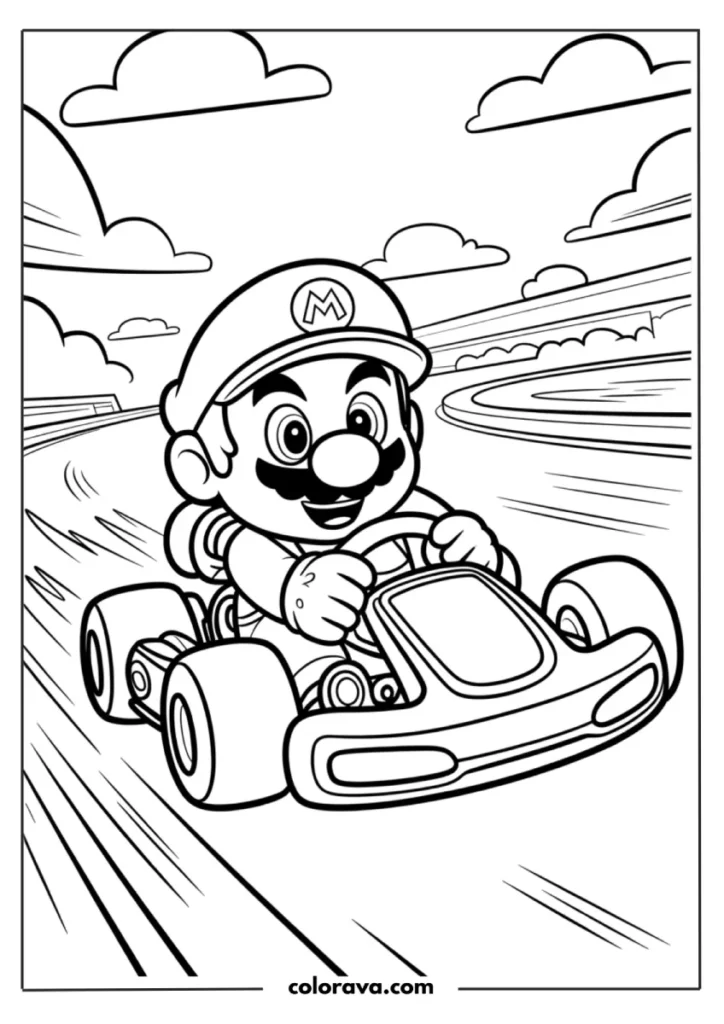 Mario Coloring Pages
