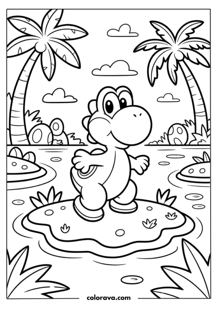 Mario Coloring Pages