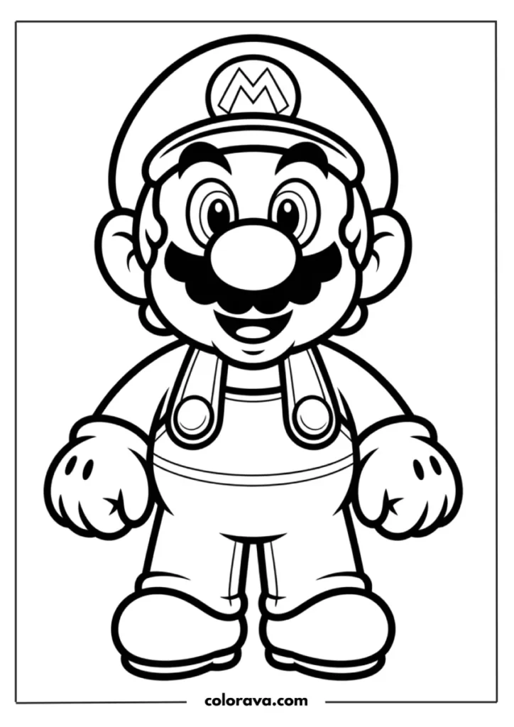 Mario Coloring Pages