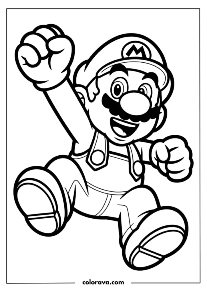 Mario Coloring Pages
