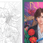 kpop demon hunters coloring pages