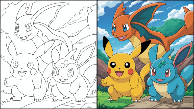 pokemon coloring page