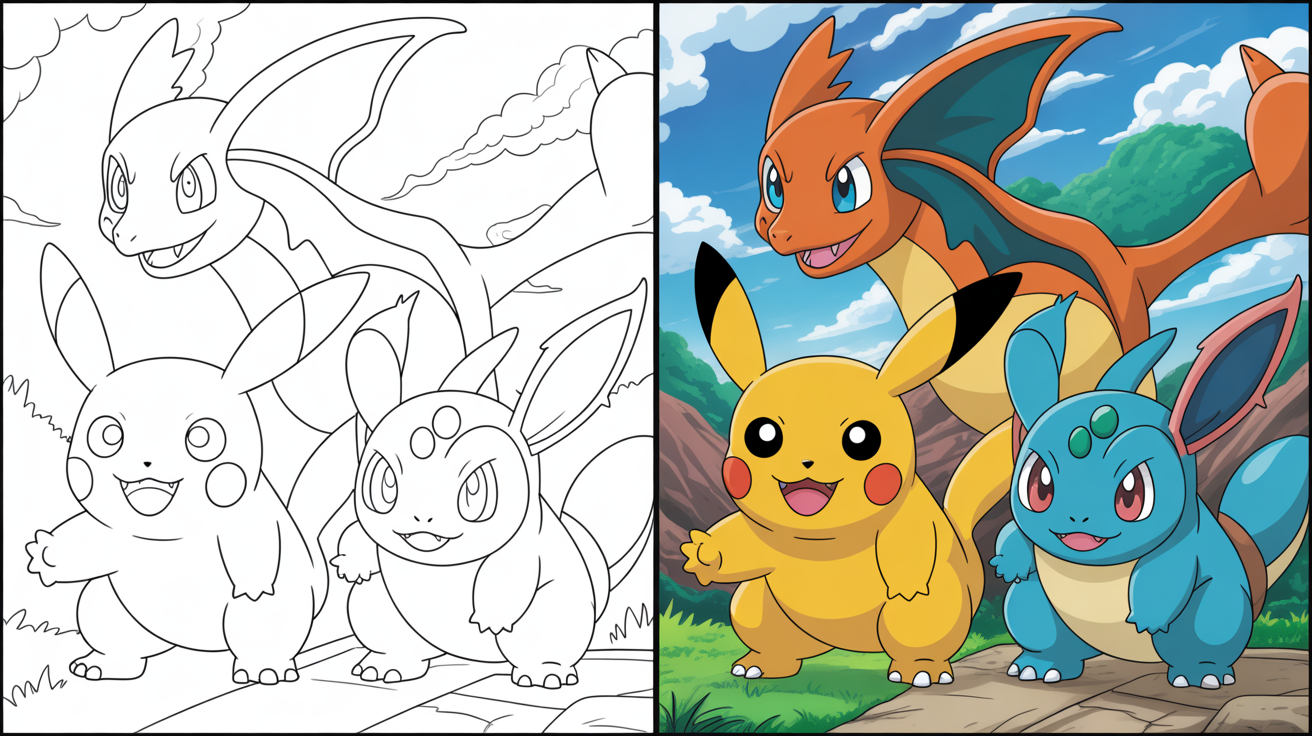 pokemon coloring page
