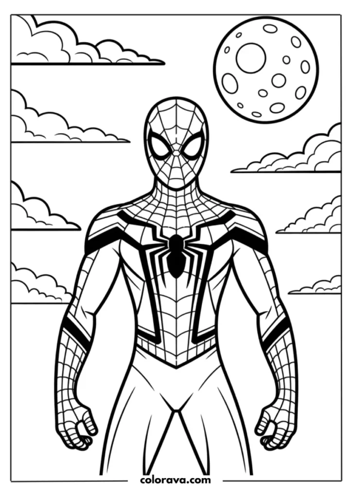 Spiderman coloring pages