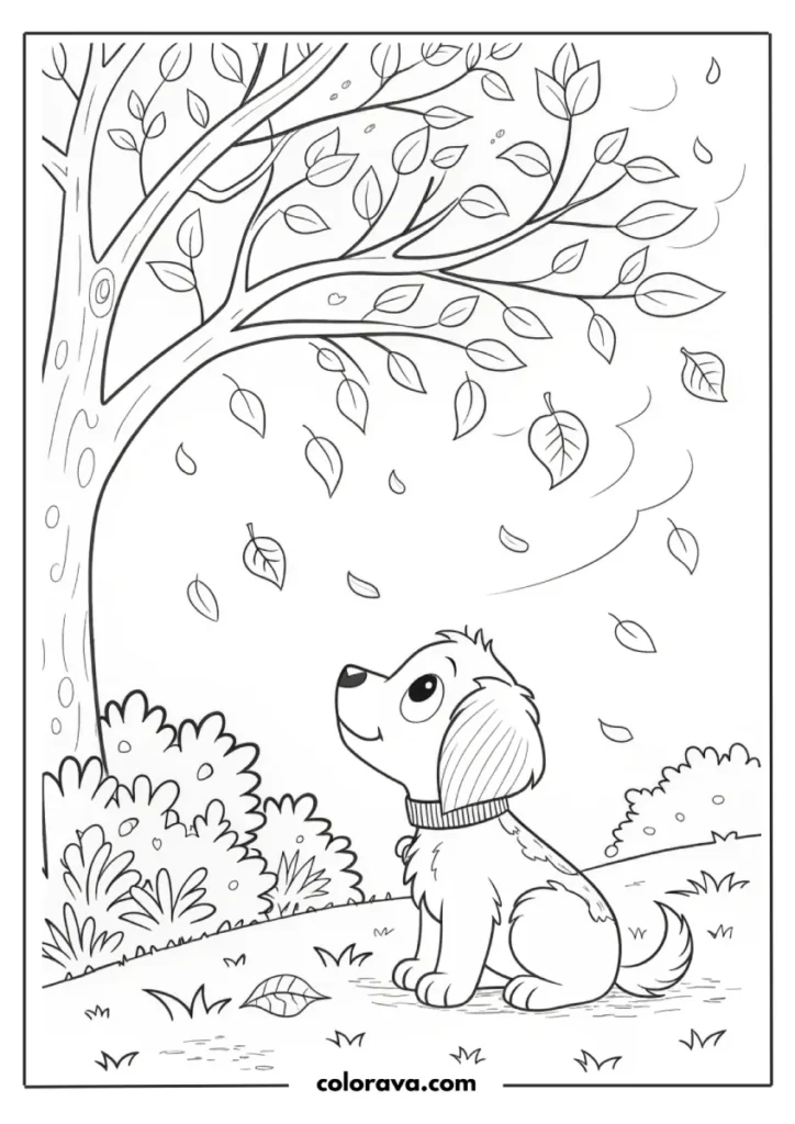 Cute Puppy Dog Coloring Pages