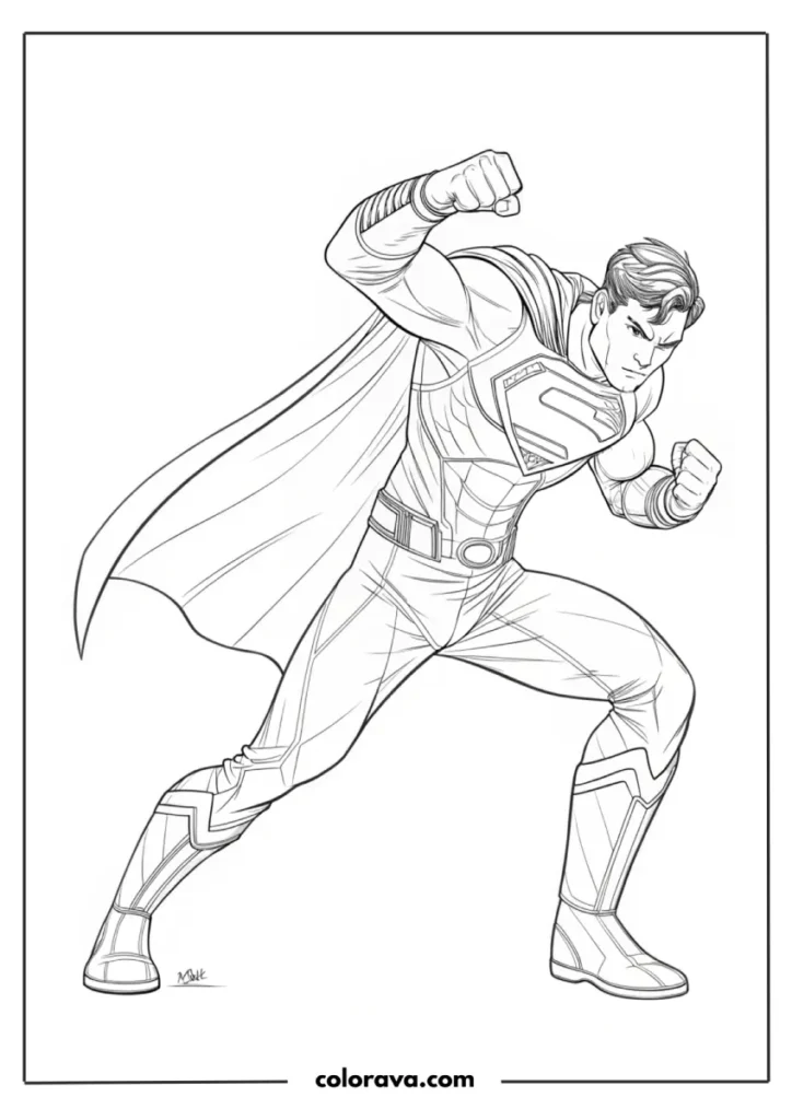 superman coloring pages Superman coloring page