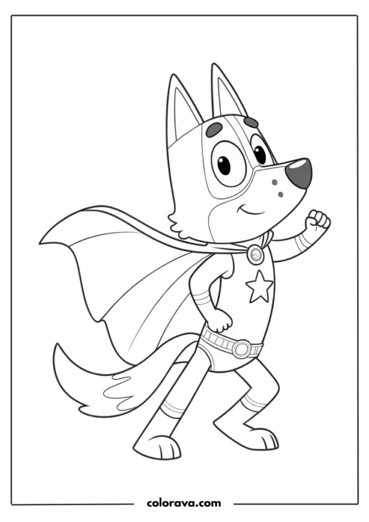 Bluey Coloring Pages