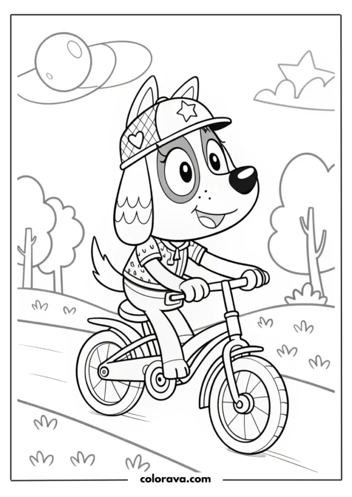Bluey Coloring Pages