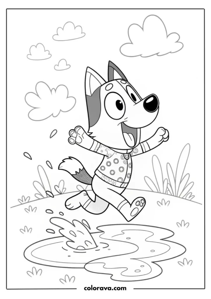Bluey Coloring Pages