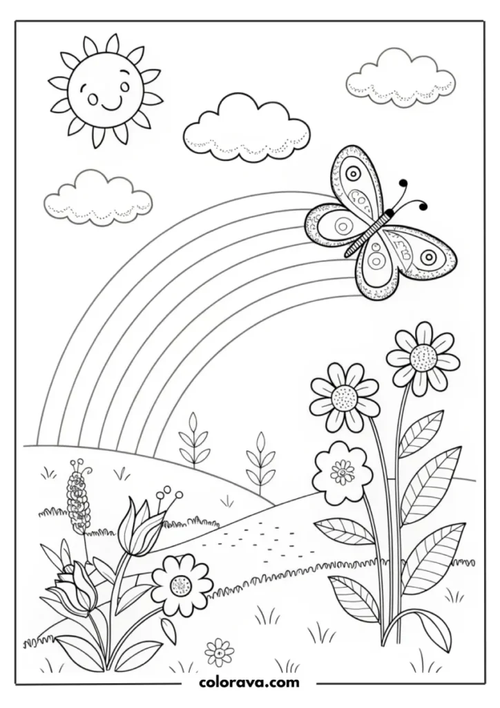 Butterfly Coloring Pages