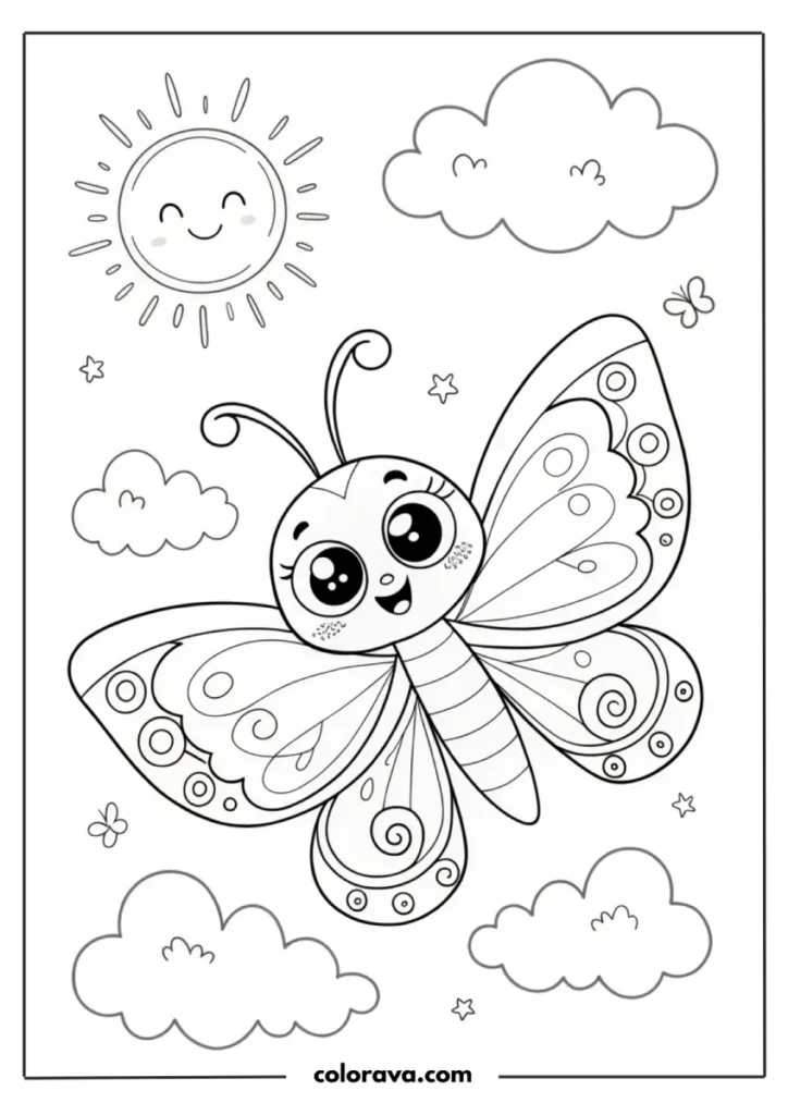 Butterfly Coloring Pages