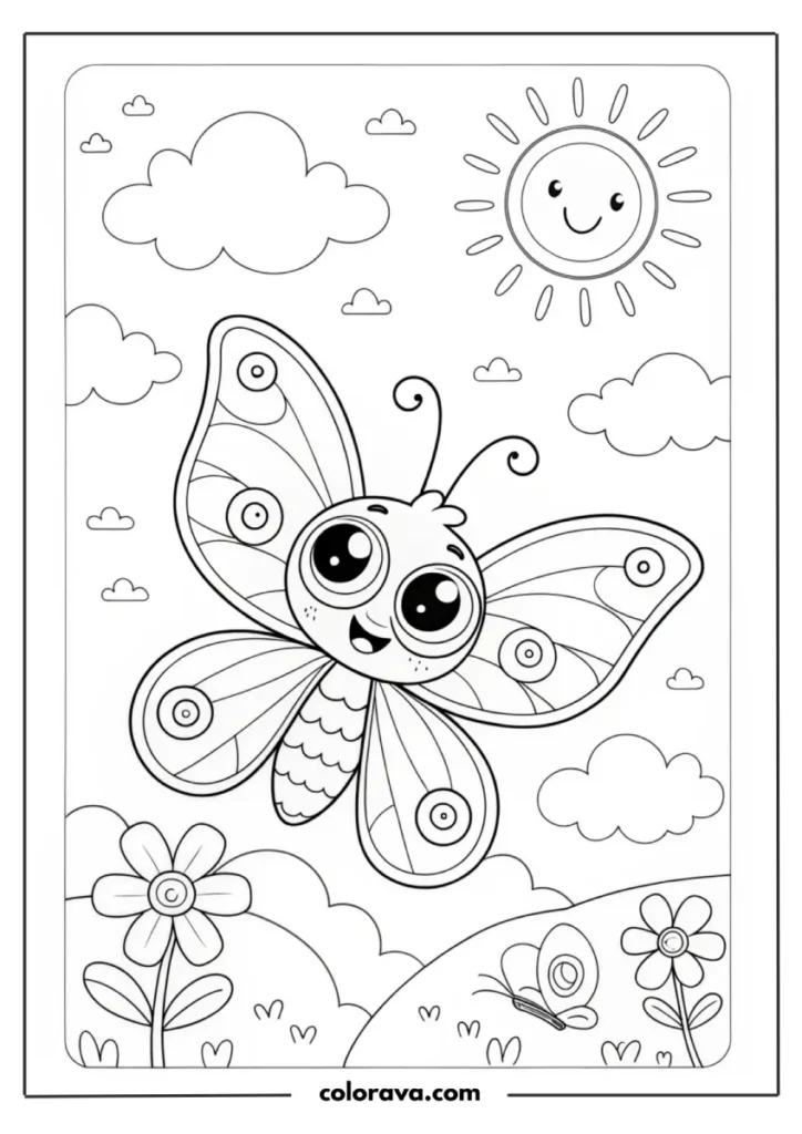 Butterfly Coloring Pages