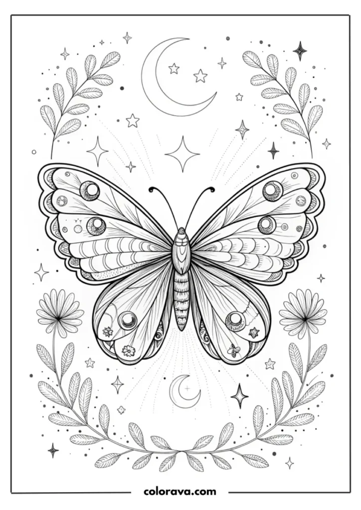 Butterfly Coloring Pages