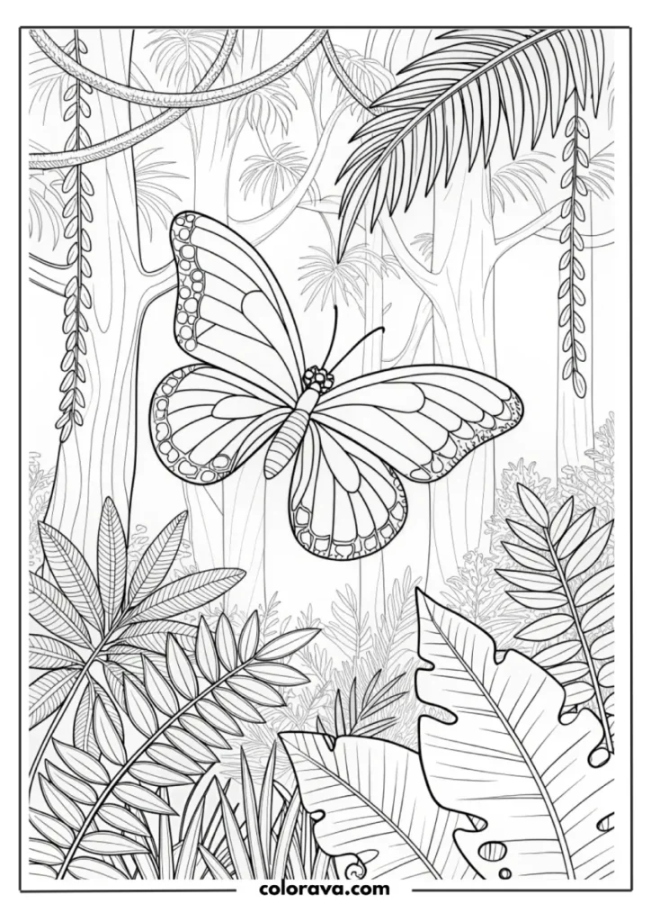 Butterfly Coloring Pages