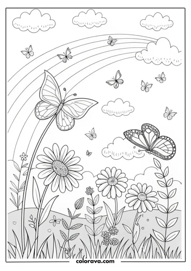 Butterfly Coloring Pages