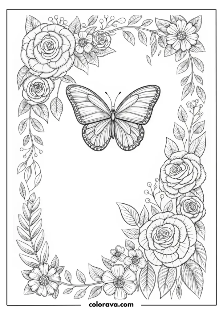 Butterfly Coloring Pages
