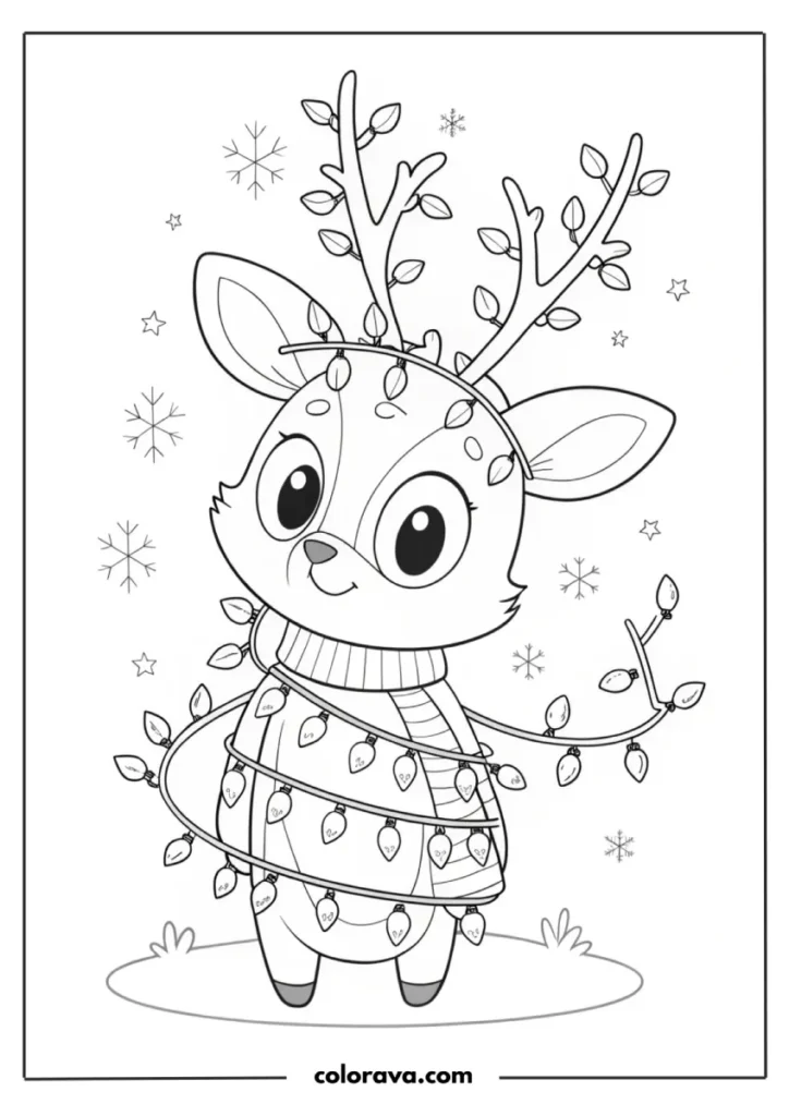 christmas coloring page