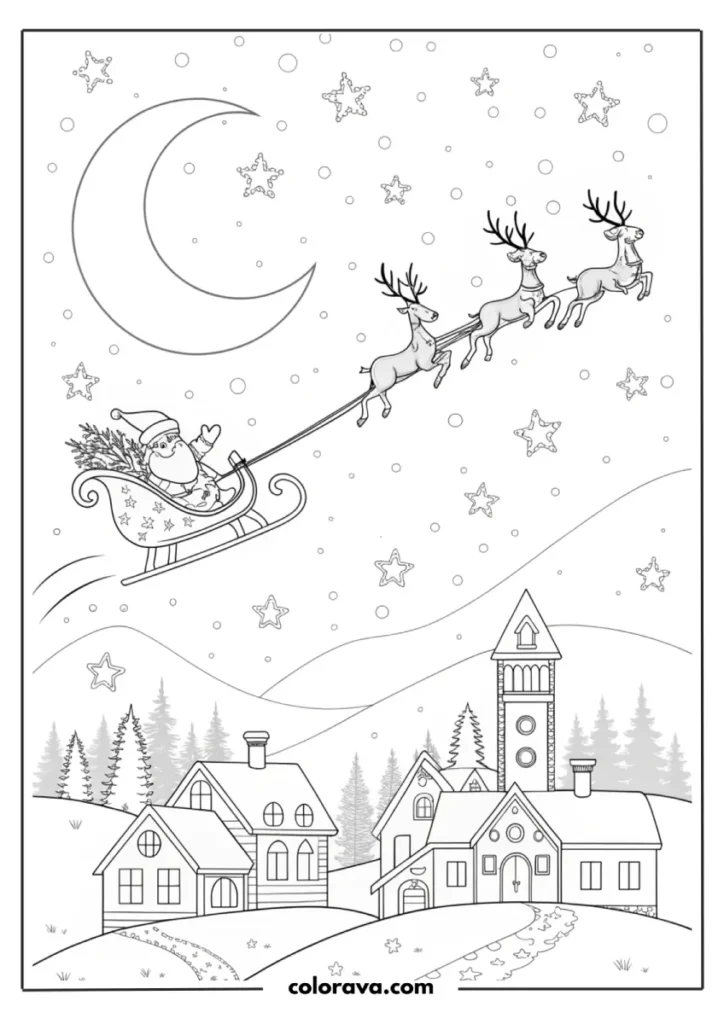 christmas coloring page