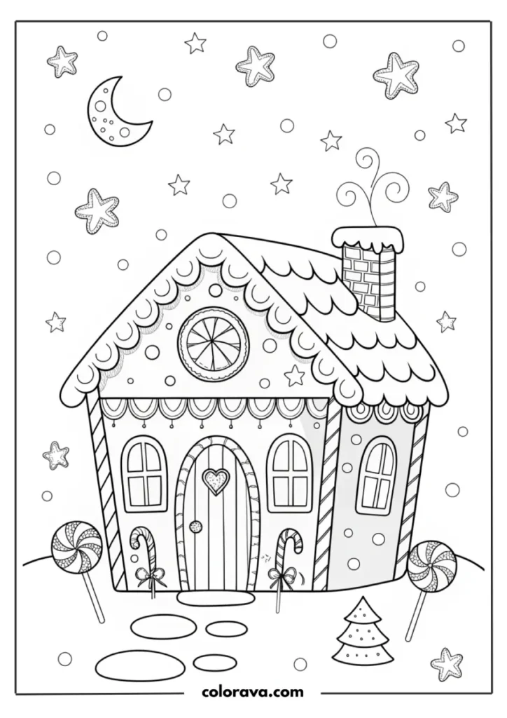christmas coloring page