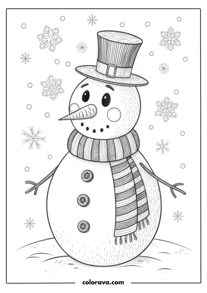 christmas coloring page