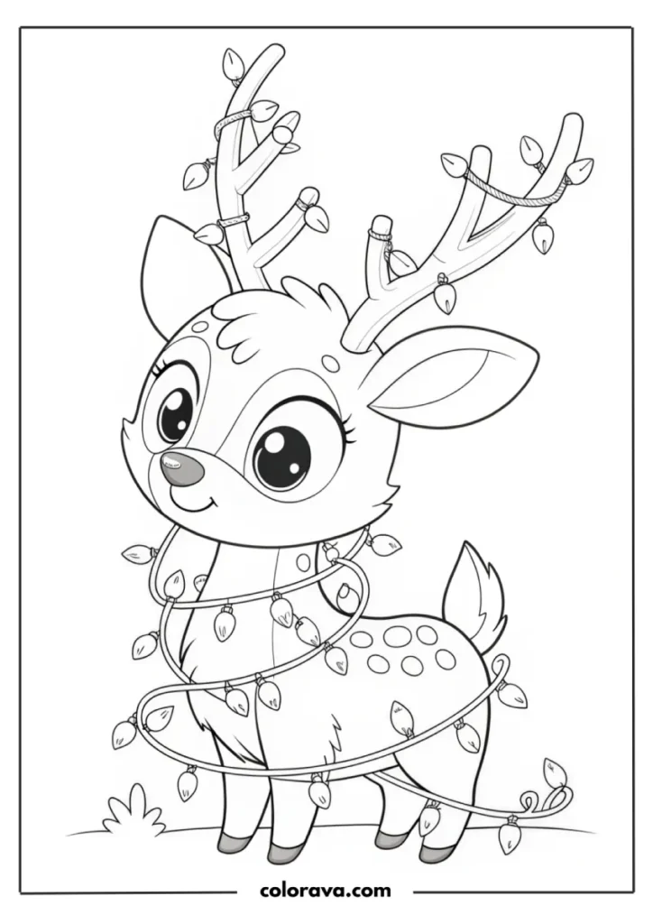 christmas coloring page