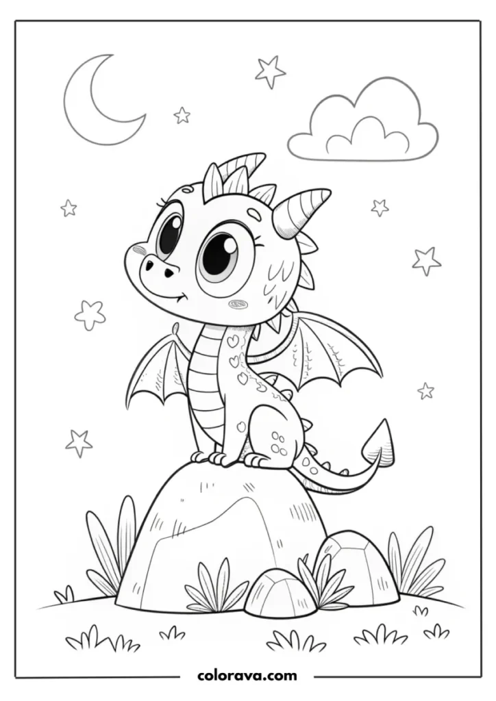 dragon coloring pages Dragon Coloring Pages