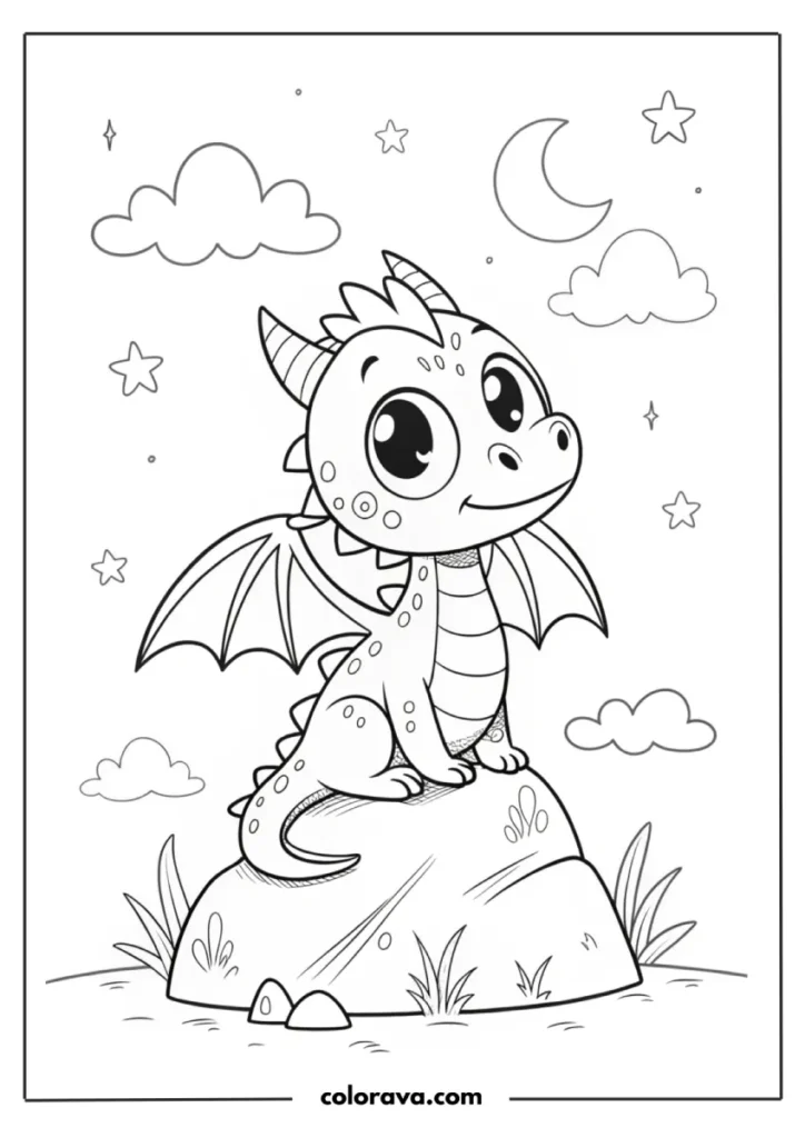 dragon coloring pages Dragon Coloring Pages