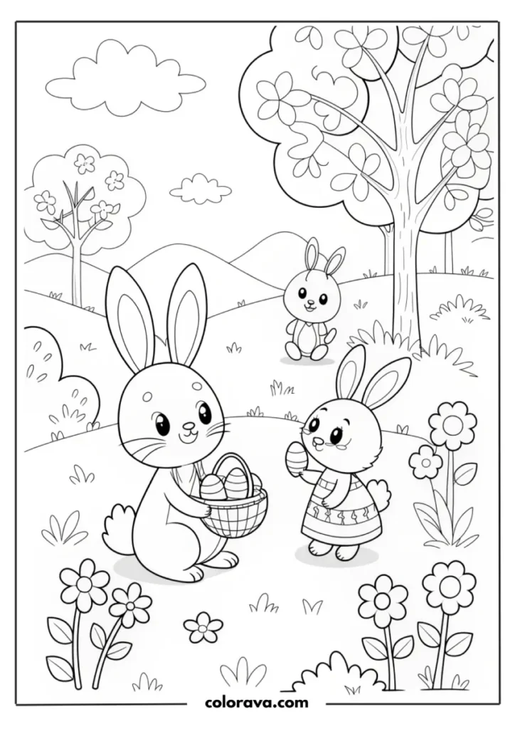 Easter Coloring Pages