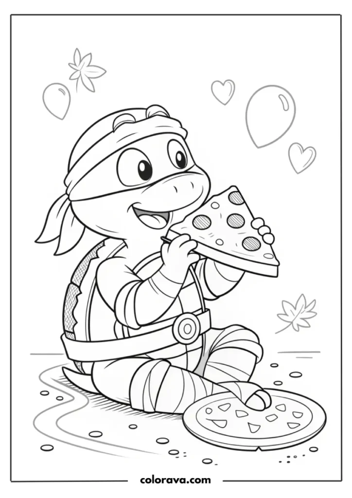 Ninja Turtles Coloring Pages