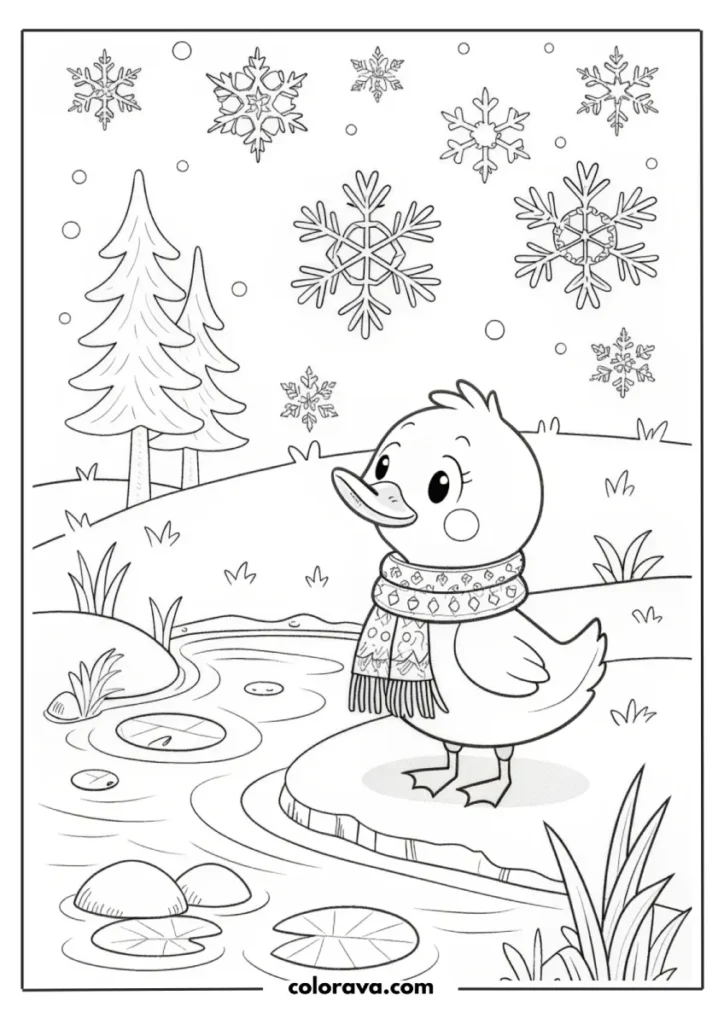 Duck Coloring Pages Duck Coloring Pages