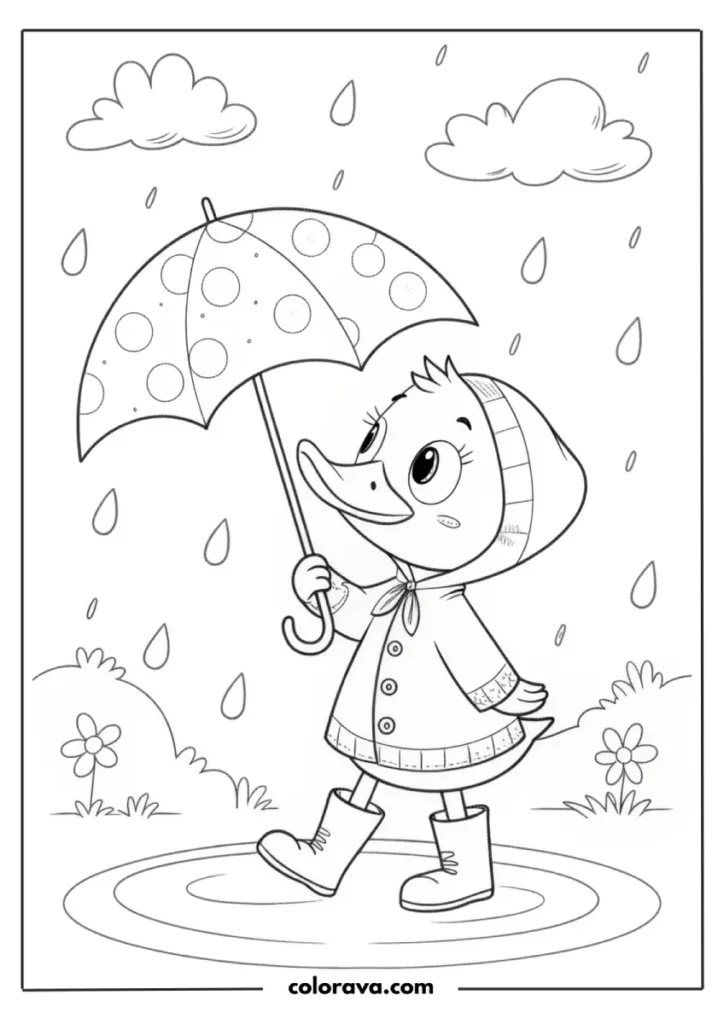 Duck Coloring Pages Duck Coloring Pages