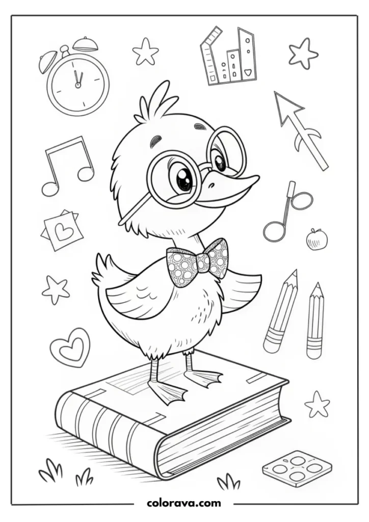 Duck Coloring Pages Duck Coloring Pages