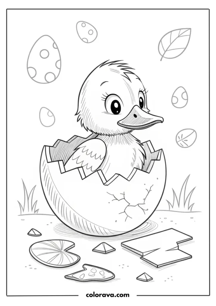 Duck Coloring Pages Duck Coloring Pages