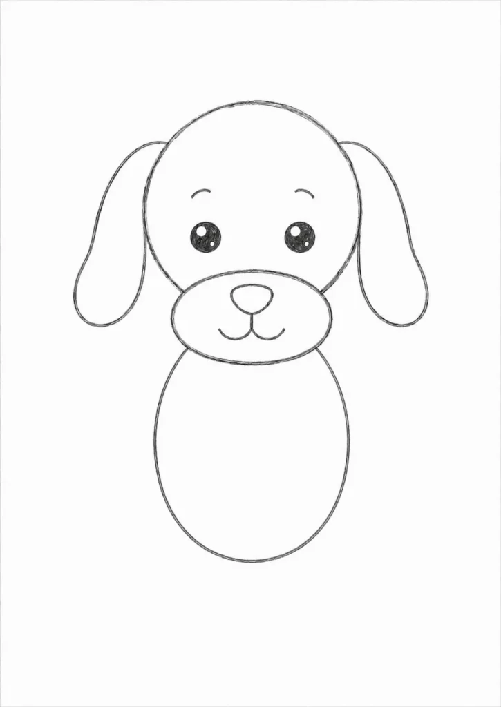 How to Draw a Dog Step by Step