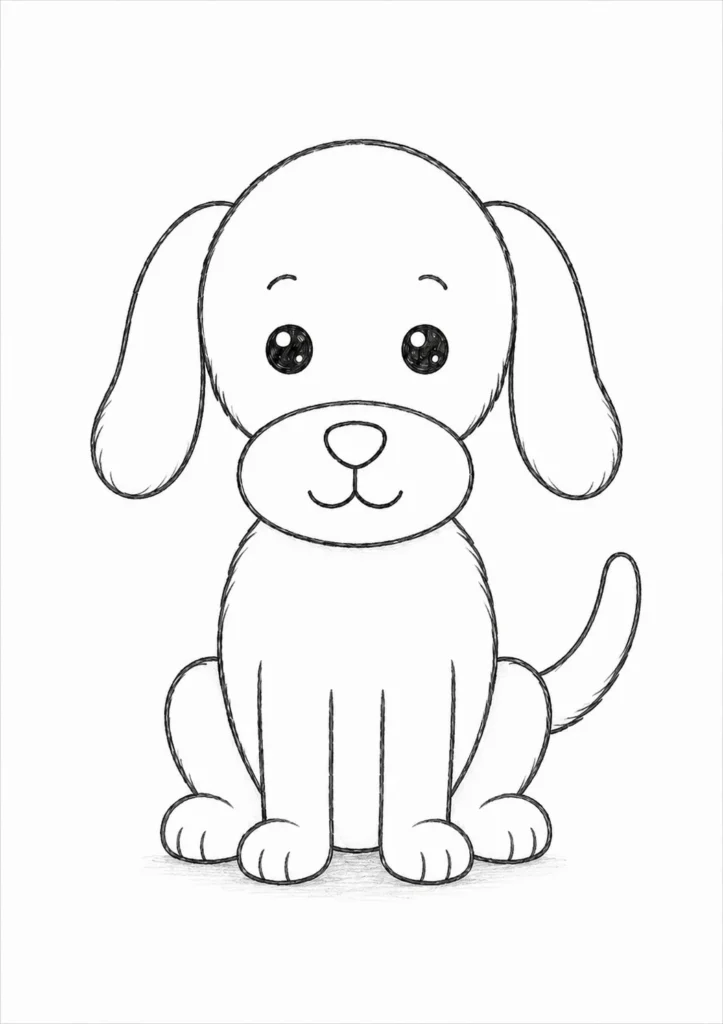 How to Draw a Dog Step by Step