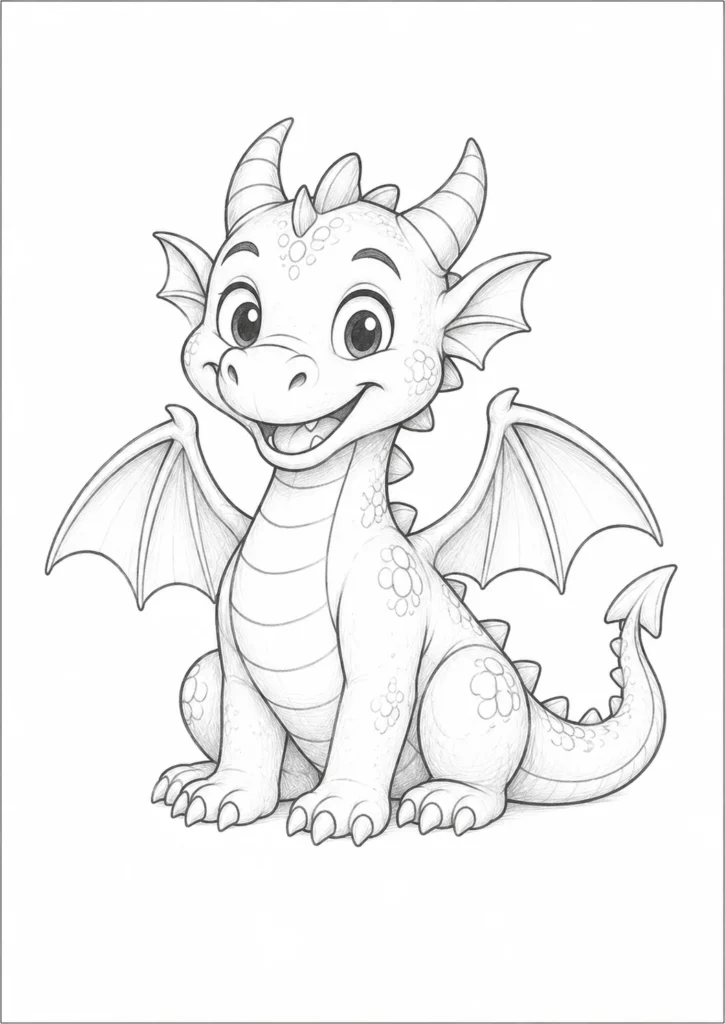 How to Draw a Dragon Step by Step